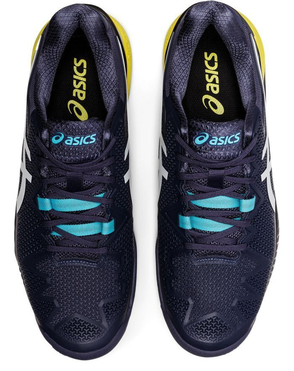Мужские кроссовки теннисные Asics Gel-Resolution 8 Clay - indigo fog/white