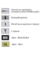 Крючки для рыбалки Saikyo KH-10098 Clever Carp BN