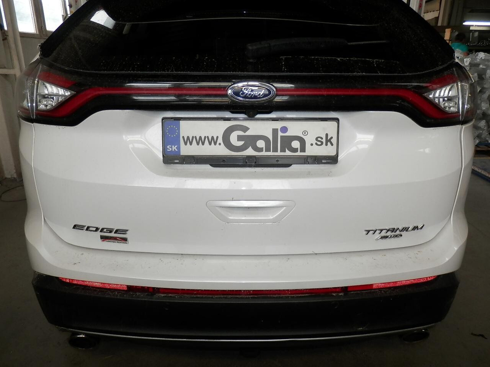 Фаркоп оцинкованный Galia F136C для FORD Edge, SUV, 2015-(паспорт и сертификат в комплекте)(без электрики)
