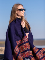 Шаль Куллу (чернильный)