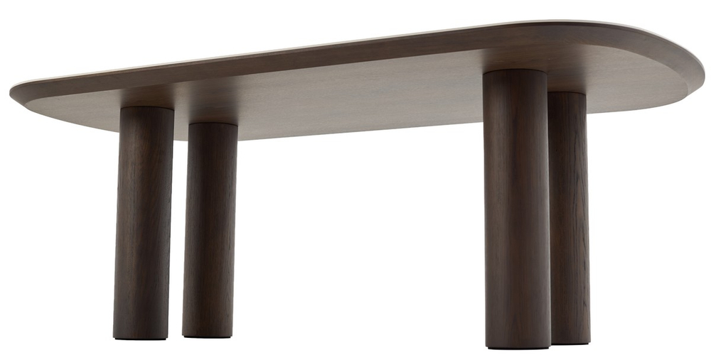 Стол PINO 210 цвет CA035, керамика / Темный орех, ®DISAUR