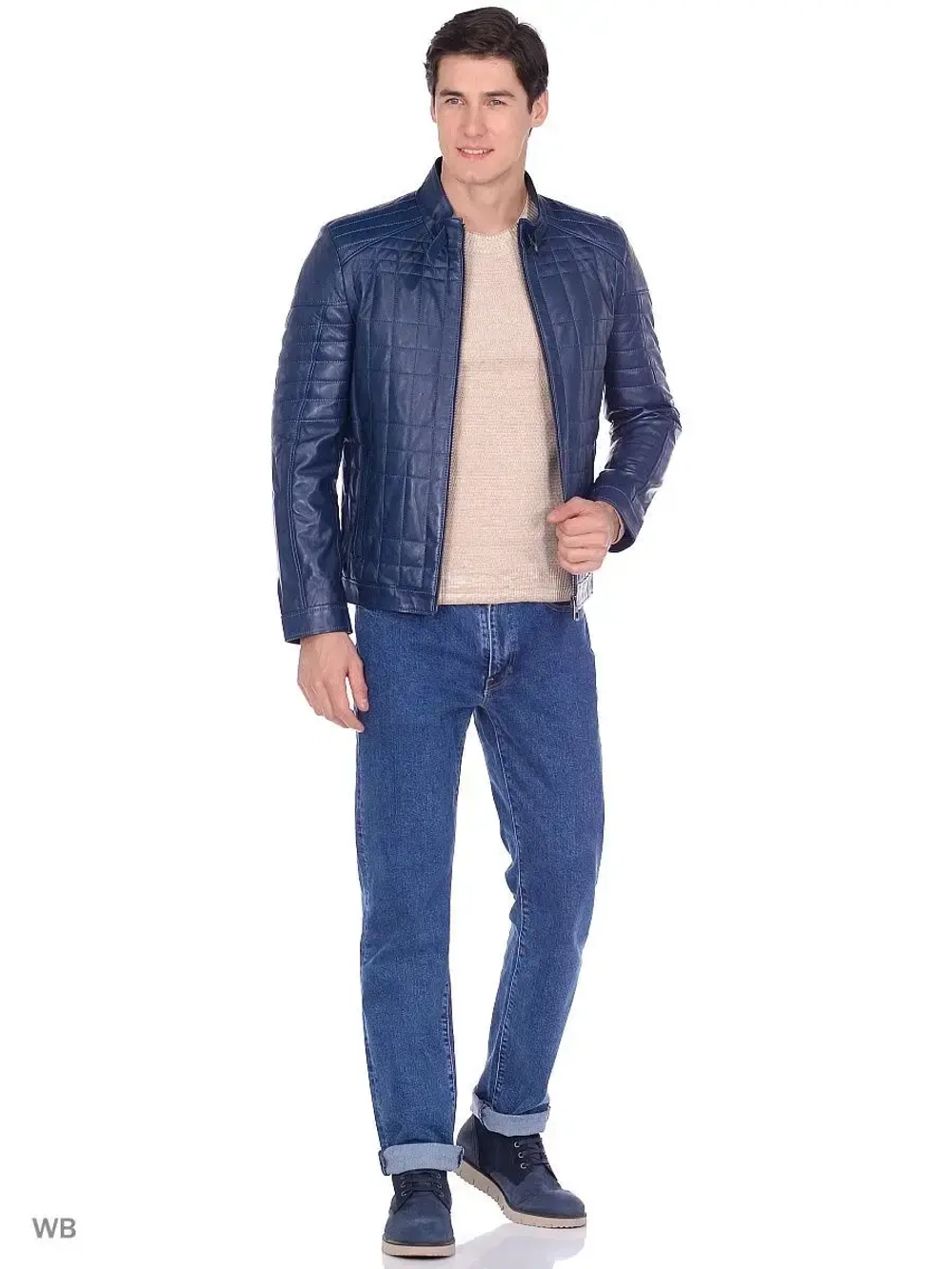 Куртка мужская  из натуральной кожи