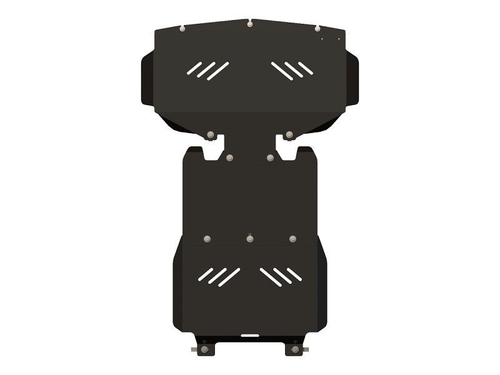 Защита картера и КПП Sheriff для Hyundai H 1 II (TQ) Grand Starex 2007- арт.10.1444