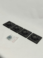 Крепление для мебельных ножек Ширина 7 см, диаметр отв 10мм/ 4 штуки