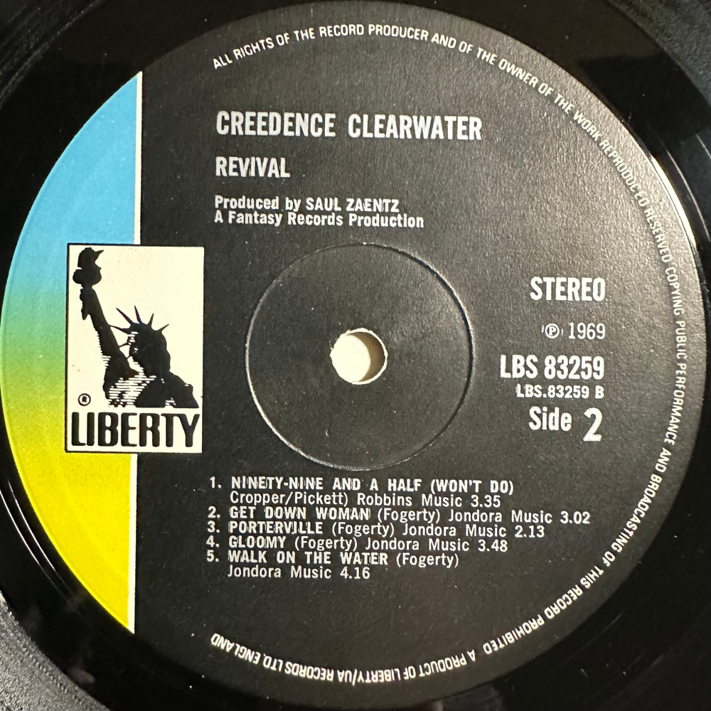 Creedence Clearwater Revival (Англия 1969г.)