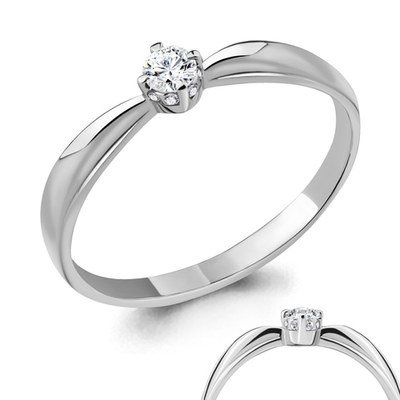 963692А Кольцо из Золота с бриллиантами из коллекции "Elegance"