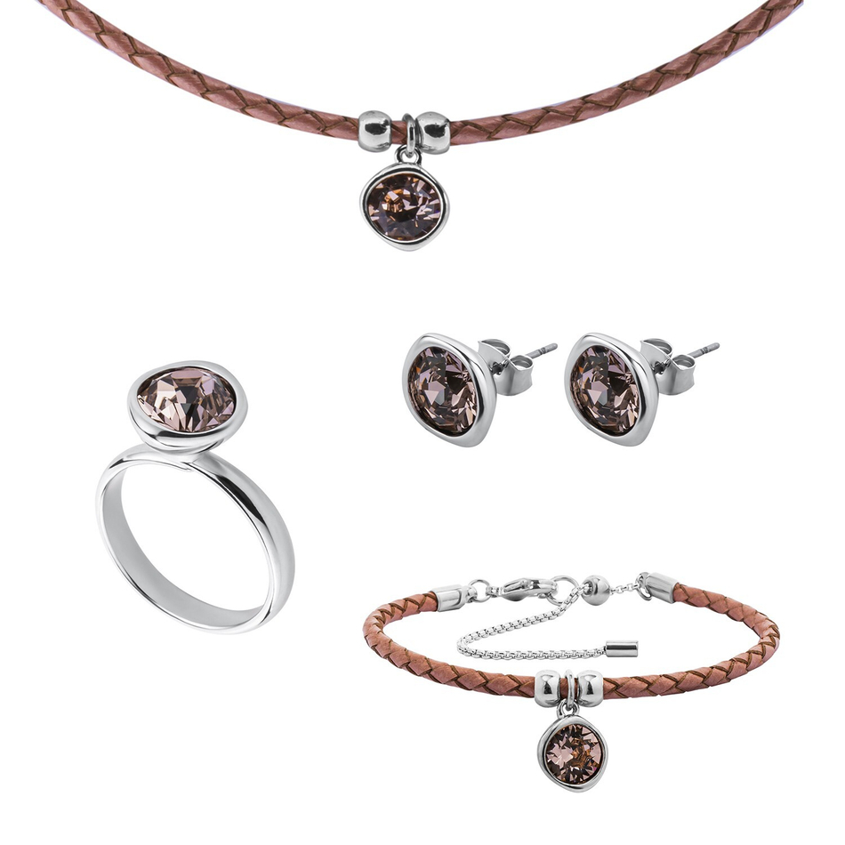Серьги-пусеты Fiore Luna Vintage Rose A1909.5 R/S