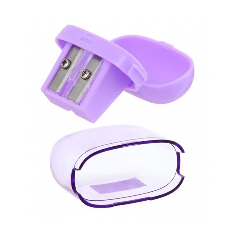 Точилка Basir, двойная, с контейнером, серия "Pods", 5*4.5 см