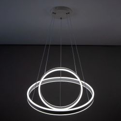 Citilux Дуэт CL719640 LED Люстра подвесная с пультом Белая