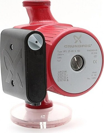Насос циркуляционный GRUNDFOS UPS 25- 80 N 95906439 НС-0027420