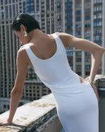 Платье Wave, Белый