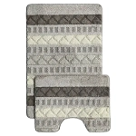 Комплект из 2 ковриков L'CADESI Marathon, 50(U 50х40) , Геобокс, шоколад Турция