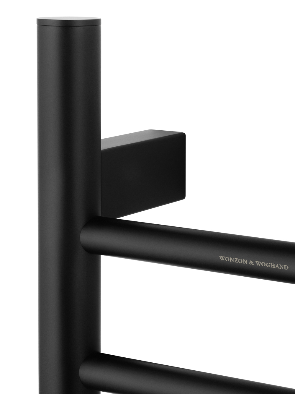 Полотенцесушитель электрический WONZON & WOGHAND BONN, Черный матовый (WW-AL4092-MB)