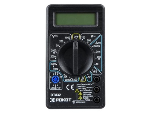 Мультиметр цифровой РОКОТ DT-832