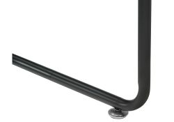 Компьютерный стол Desk 131х58х76 white / black