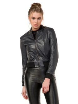 Куртка женская натуральная, бомбер