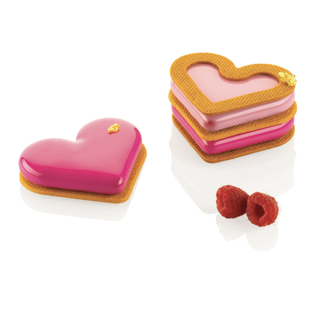 Форма силиконовая Mini Love Story, Silikomart, Италия
