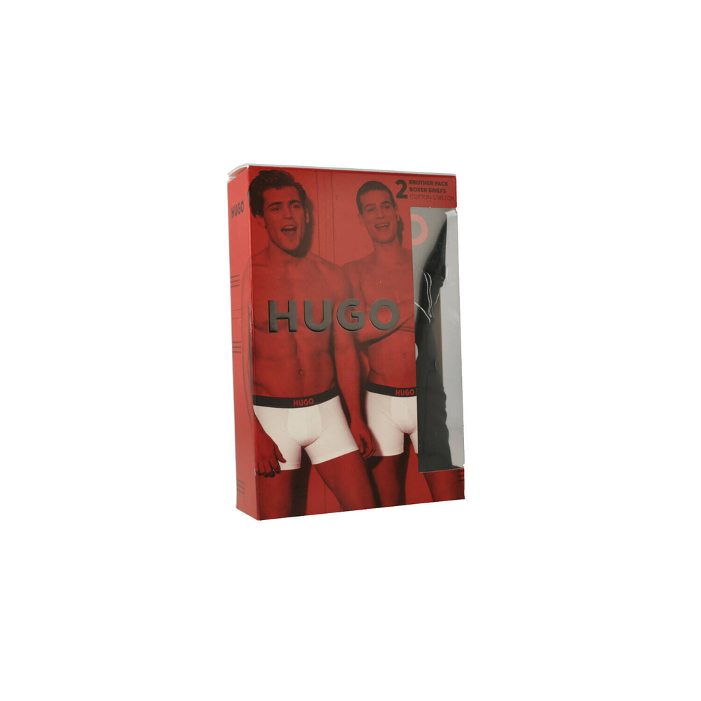 Трусики-боксеры 2шт. BOXERBR BROTHER PACK Hugo Bodywear - черный(50492155)