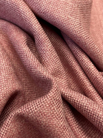 Шерсть мериноса с шелком и льном костюмно-плательная Holland & Sherry Saville Row London розовая