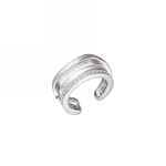 Серьга каффа Geo Silver