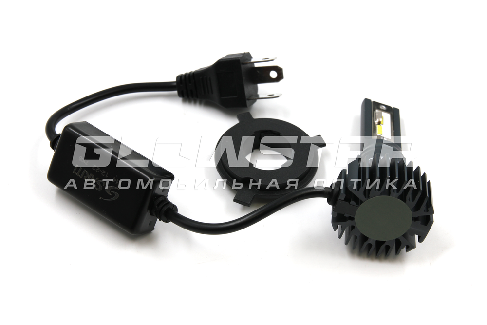 Светодиодные лампы H4 Sariti F6 5500K, 12V, 45W, EMC (комплект, 2шт)