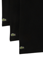 Lacoste 3 PACK - Базовая футболка - Чёрный