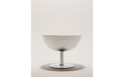 Zara Home бокал из нержавеющей стали, цвет серебристый, 10 см