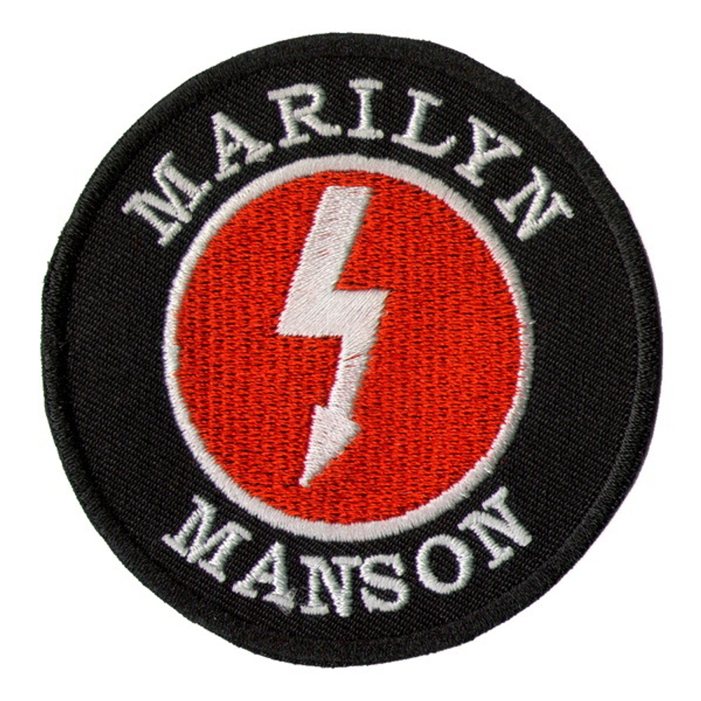 Нашивка Marilyn Manson (круглая)