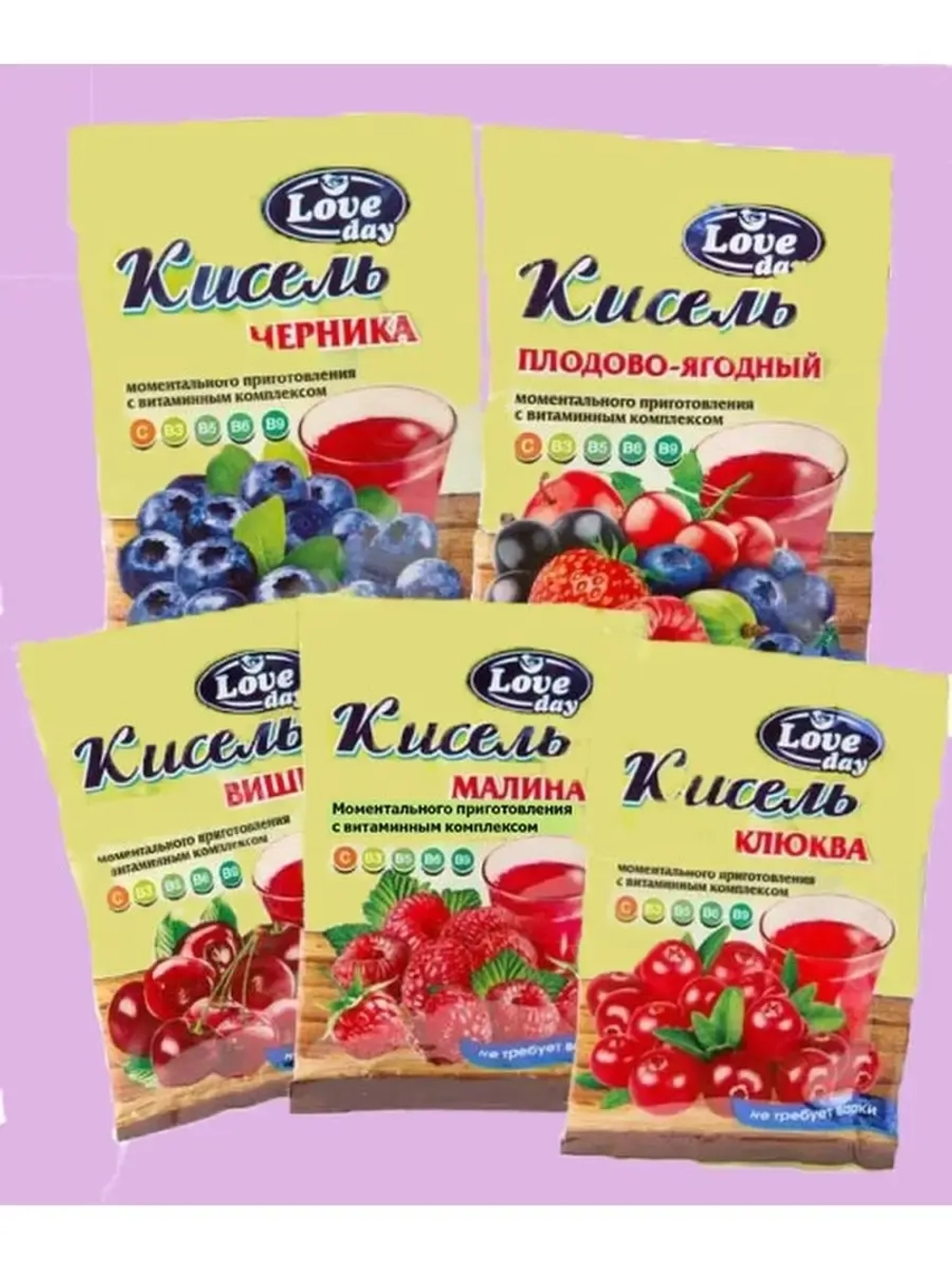 Кисель Love Day Клюква