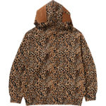 A Bathing Ape Bathing Ape Leopard Pattern Худи коричневый