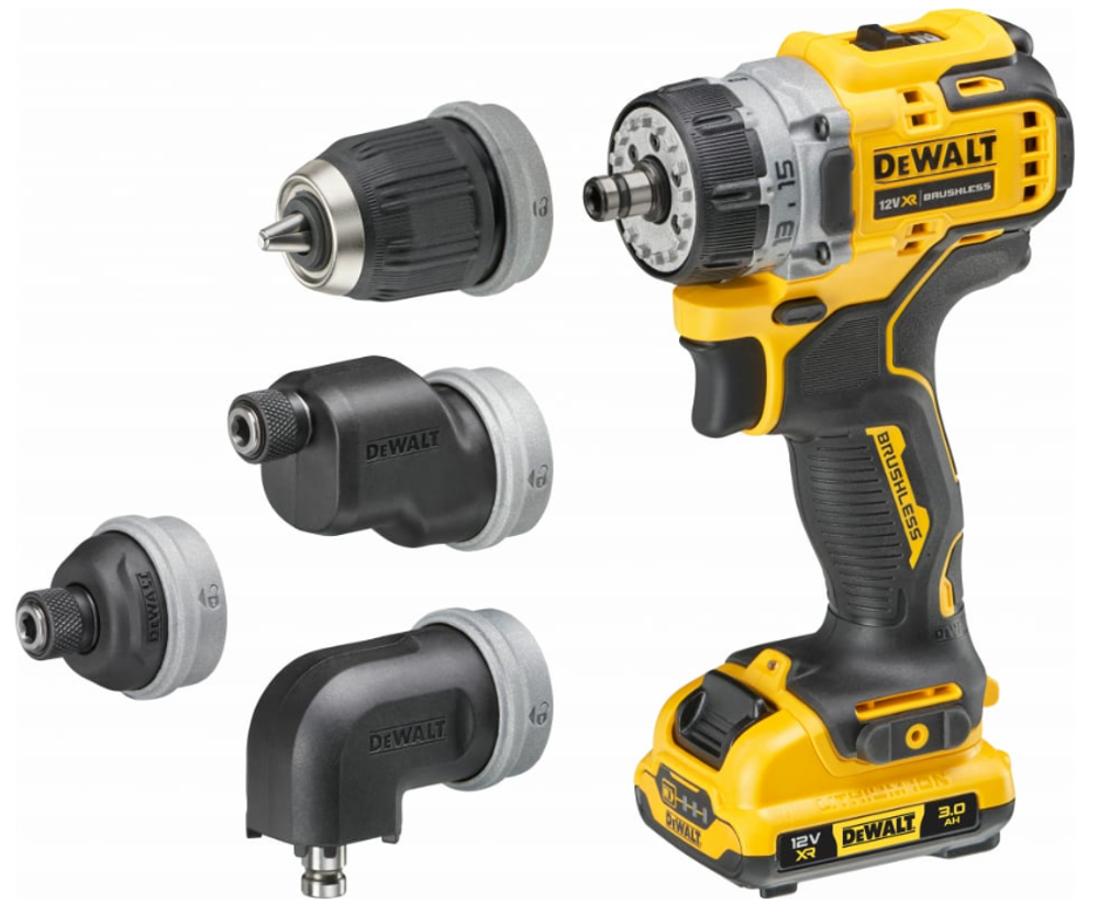 Аккумуляторная дрель-шуруповерт DeWALT DCD703L2T-QW