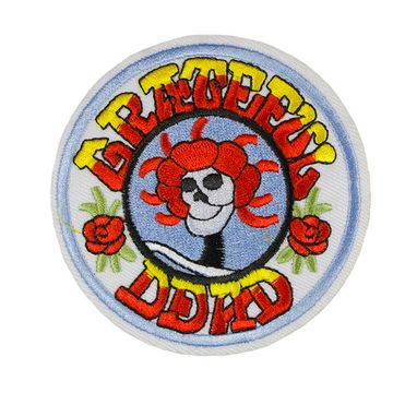 Нашивка термоаппликация на одежду и на рюкзак. Grateful