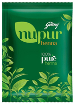 Хна для волос Godrej Nupur Нупур 100% Натуральная 25 г