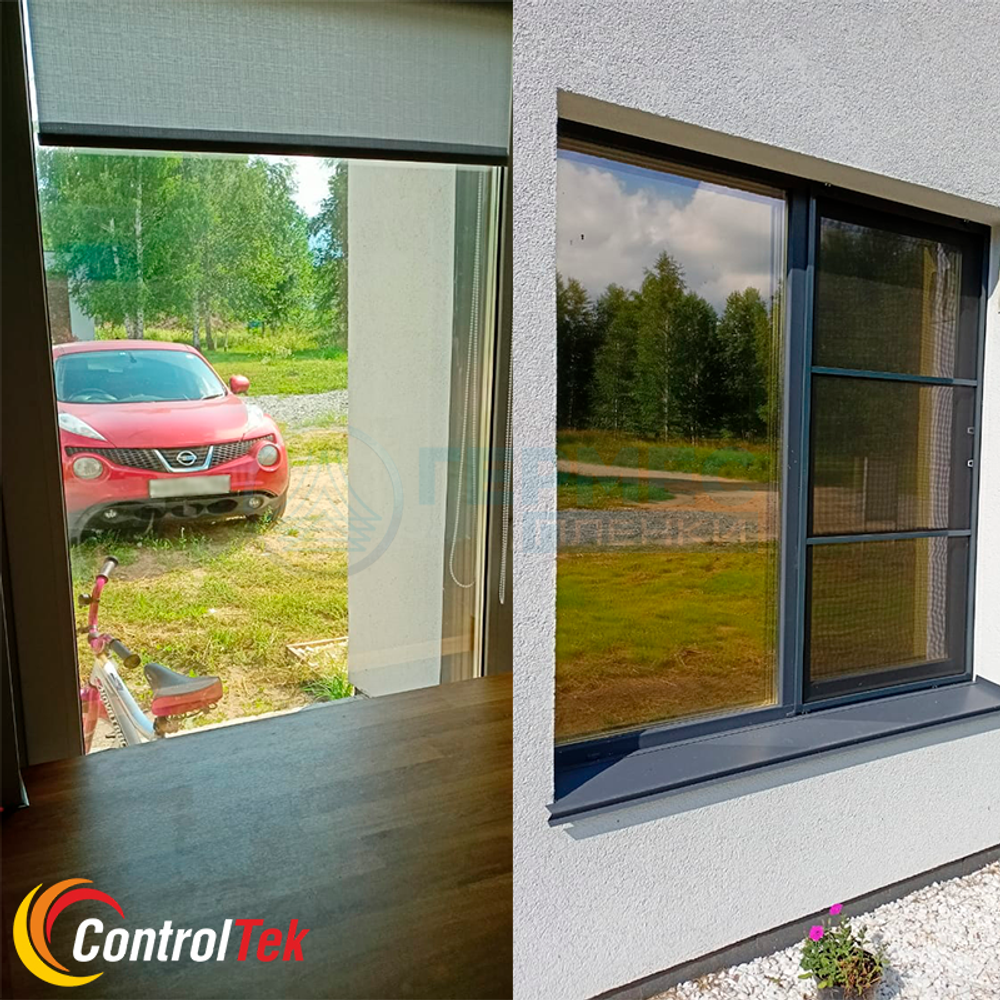 Пленка солнцезащитная зеркальная R GOLD 15 ControlTek, (рулон)