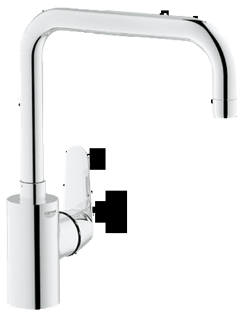 Смеситель для кухни GROHE Eurodisc Cosmopolitan с высоким изливом