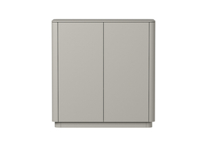 Шкаф Tammi 2 двери низкий (серо-бежевый)