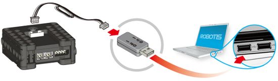 Адаптер USB Downloader LN-101