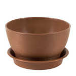 Кашпо "Фиалочка" с поддоном 0,8л (терракотовый)