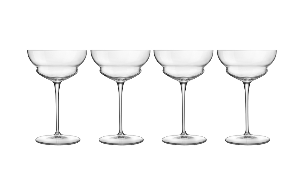 Набор бокалов для коктейля 4шт 250мл Хемингуэй Luigi Bormioli Бэкдор 20-ые