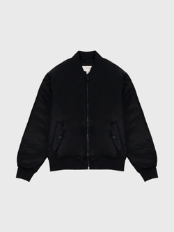 Утепленный Бомбер Calvin Klein Twill Nylon Black