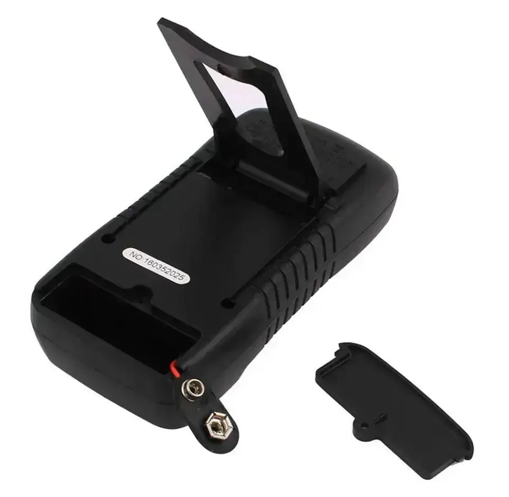 Цифровой мультиметр с звуковой прозвонкой цепи, тестер напряжения постоянного и переменного тока до 600 В, ударопрочный вольтметр для авто XL830L, токоизмерительный