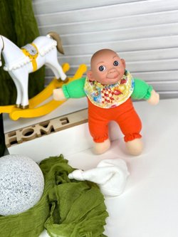 Кукла LAMAGIK мягконабивная 23см Caritas (304U2)