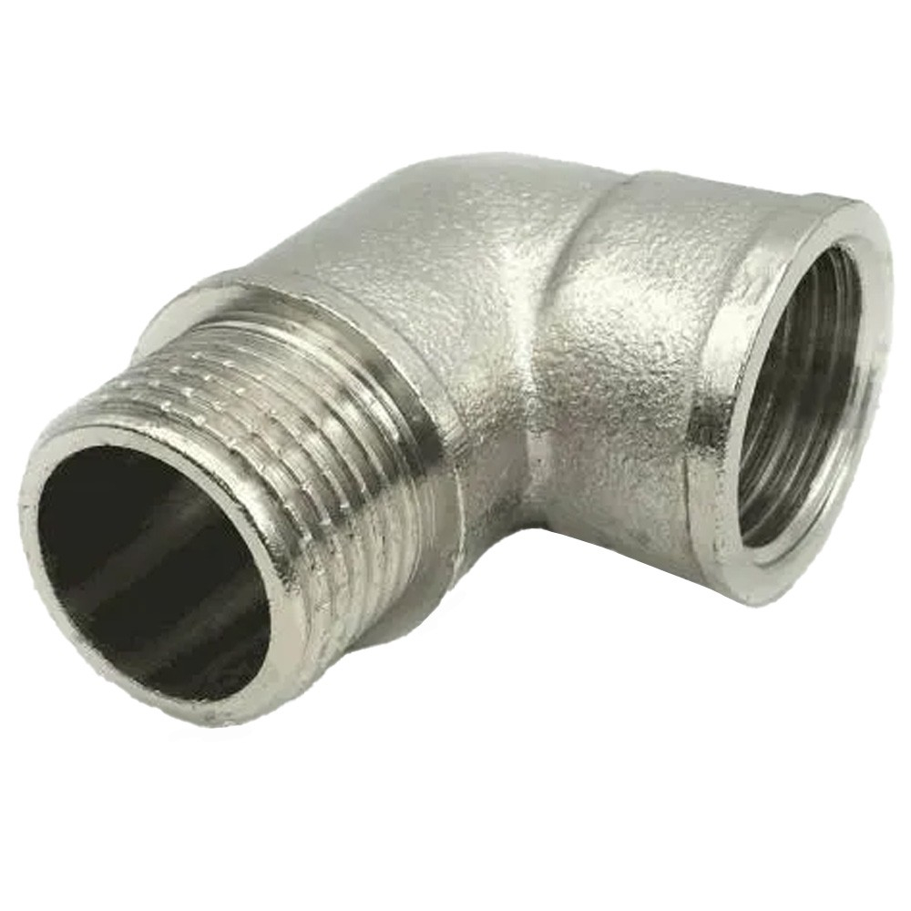 Угольник SantechSystems лат Ду20 м/р никель