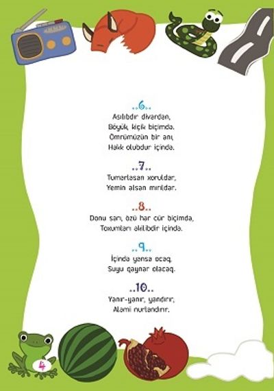 Məntiqi uşaq tapmacaları