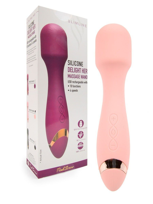 Wand-вибратор Erokay MK-5201 BBPK 18,5 см, 10 режимов