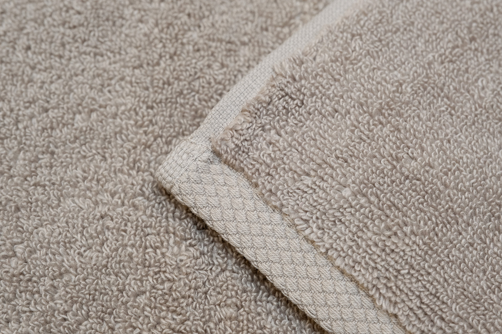 Полотенце 50х90 Garda Decor Соло бежевое