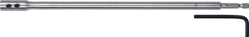 ЗУБР 300мм, удлинитель с имбусовым ключом для сверл перовых, хвостовик HEX 1/4″