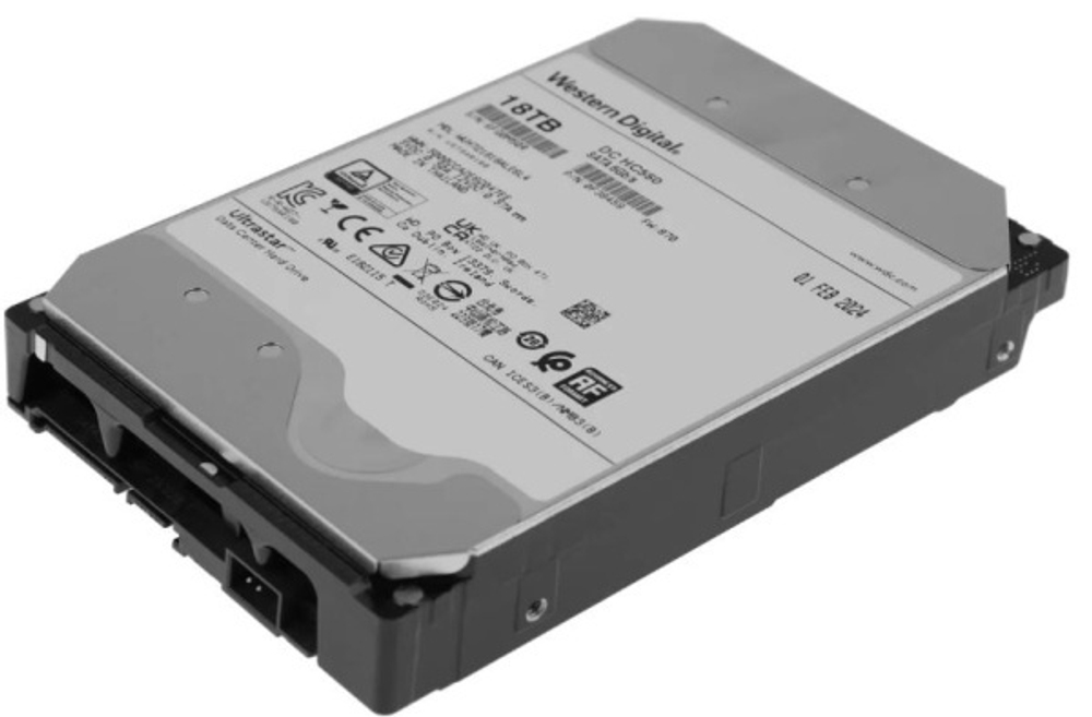 Жесткий диск 18TB SATA 6Gb/s Western Digital WUH721818ALE6L4