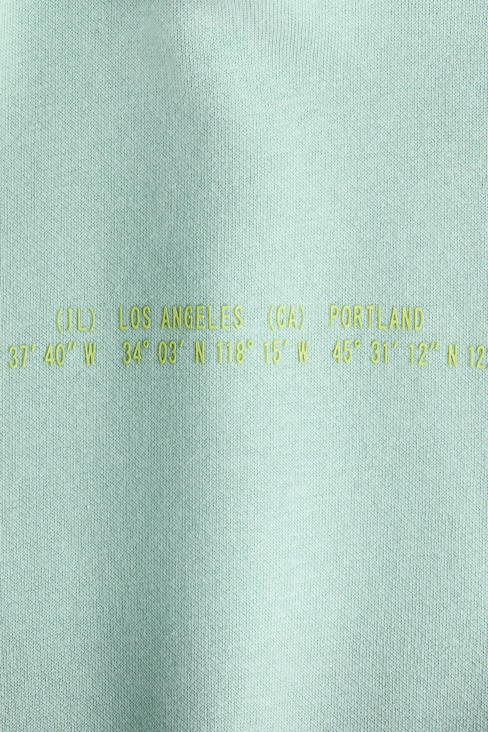 H&M Толстовка с капюшоном и принтом, зеленый