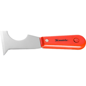 Шпатель-скребок Matrix стальной, 65 мм, пластмассовая ручка (85299)